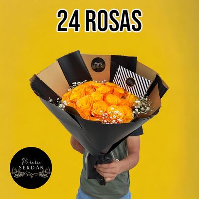Ramo de 24 rosas