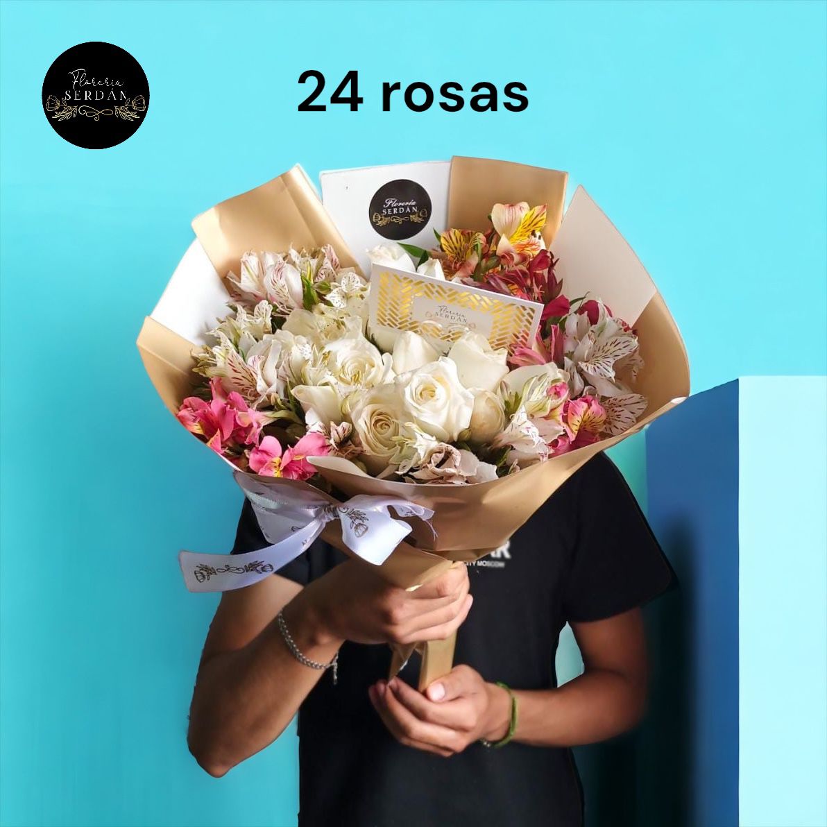 Ramo de 24 rosas