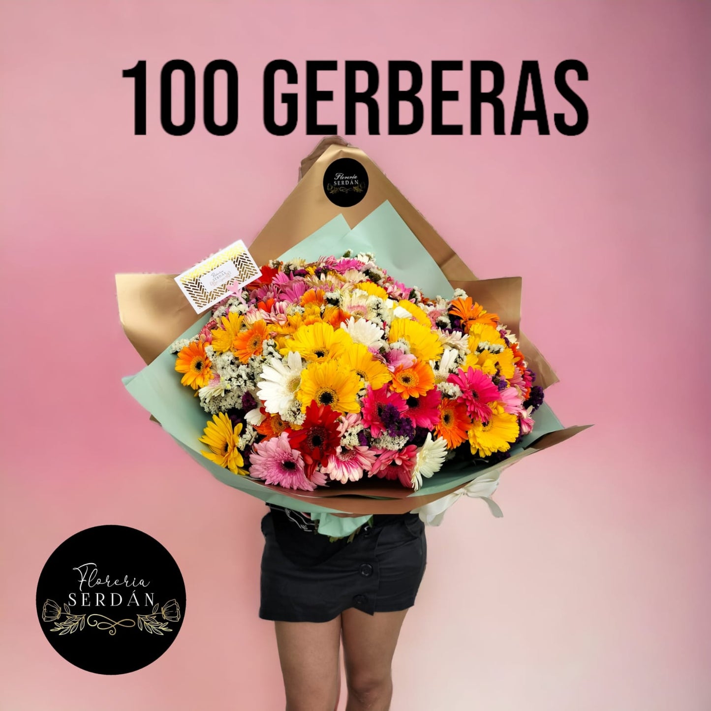 Ramo de 100 gerberas