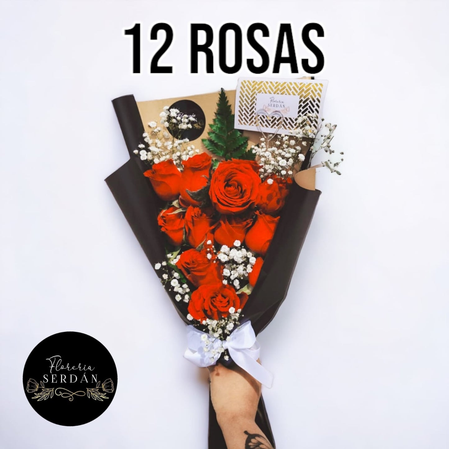 Ramo de 12 rosas