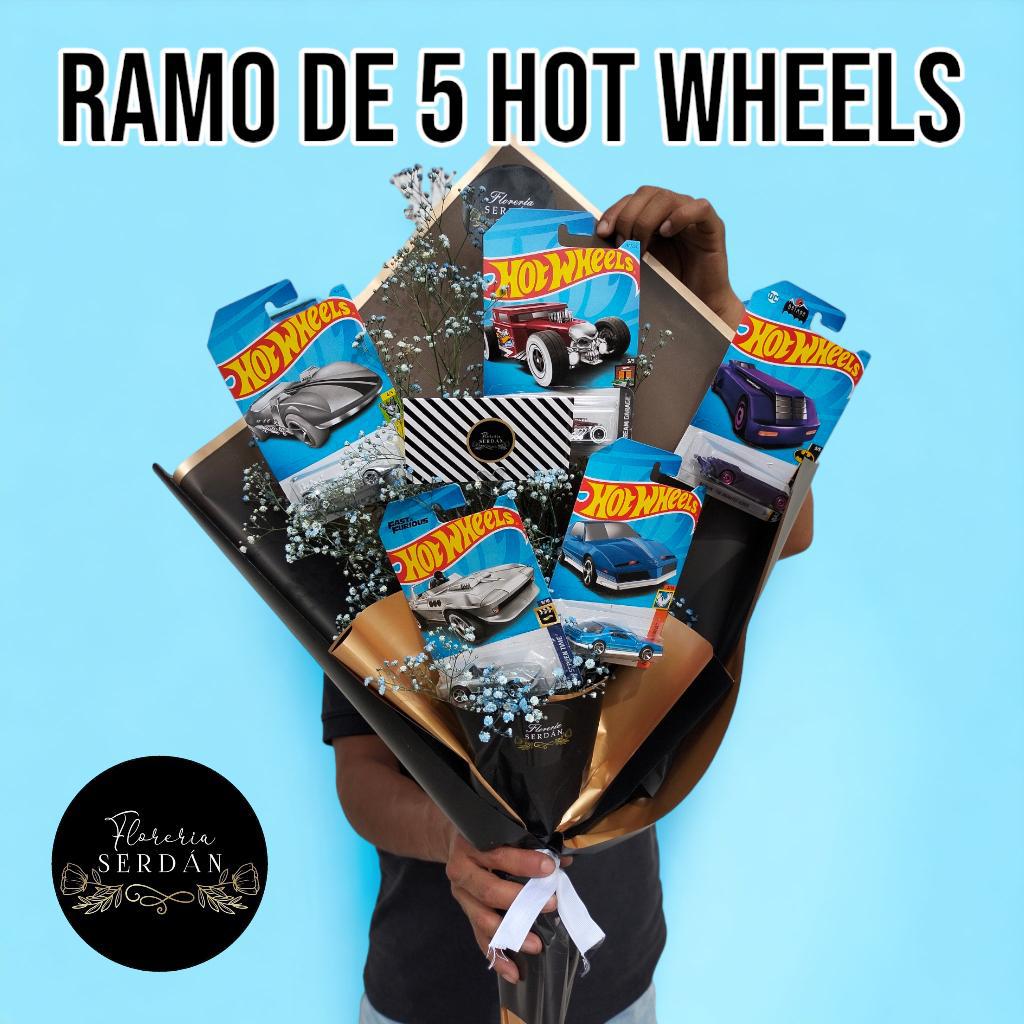 Ramo de 5 Hot Wheels