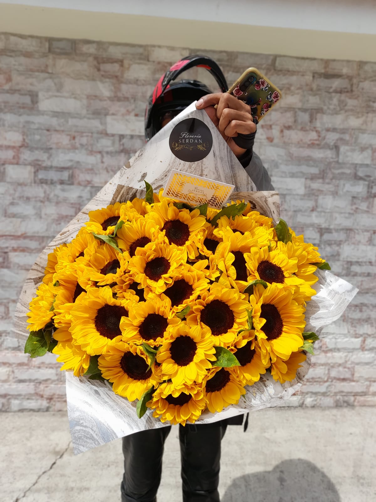 Ramo de 40 girasoles